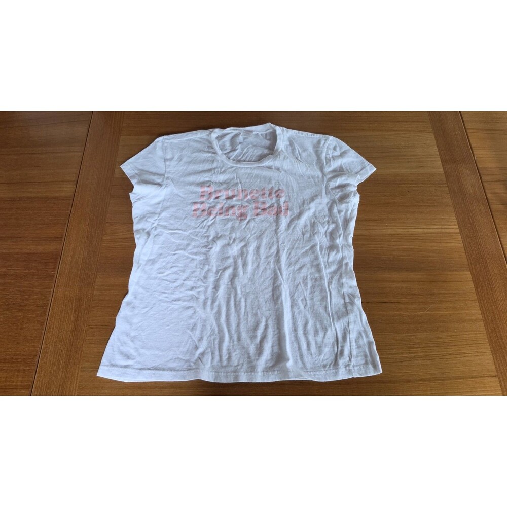 Steve & Barry's Women's T-shirt Size X-LARGE Brunette Being Bad READ Description
